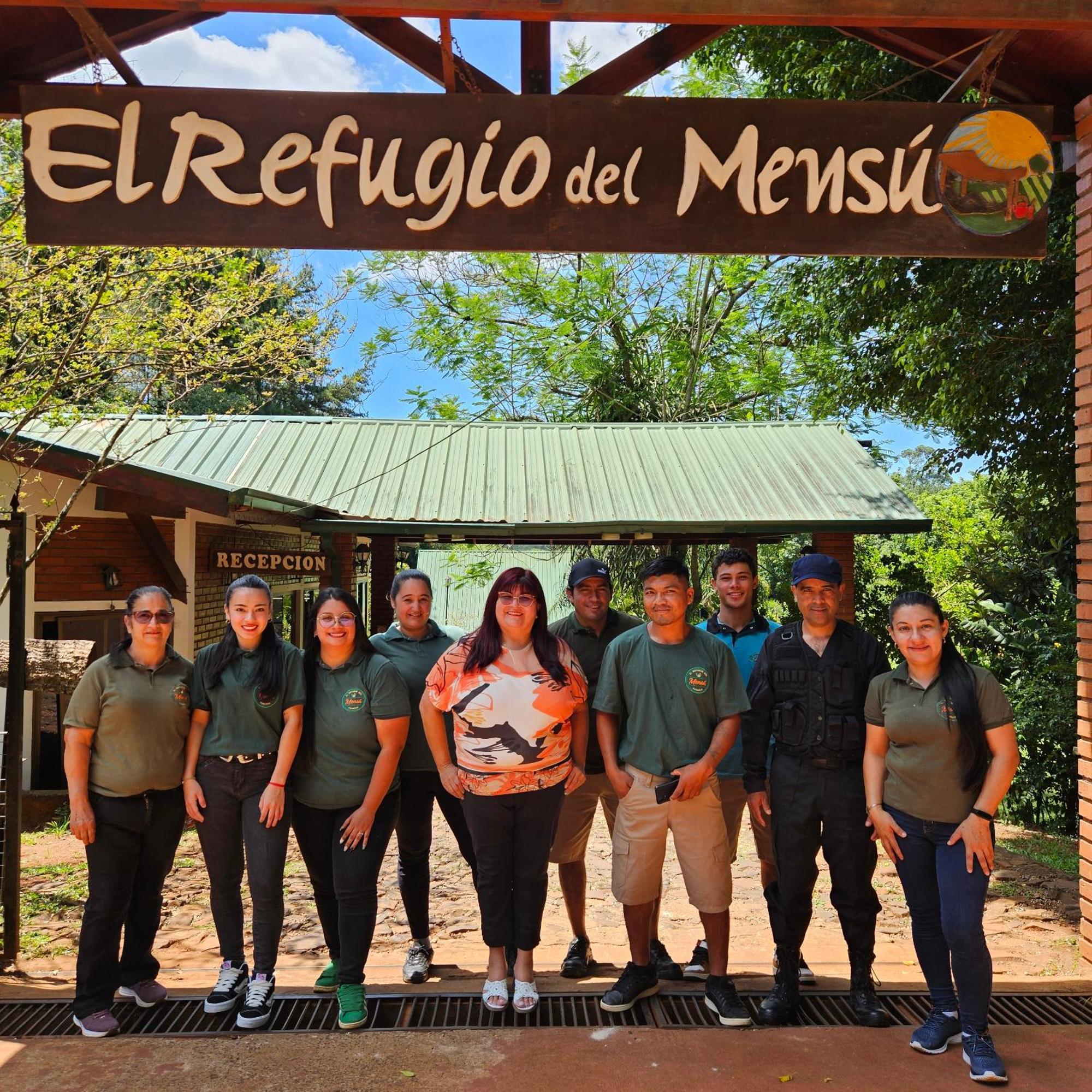 Cabanas El Refugio Del Mensu Puerto Iguazú Esterno foto